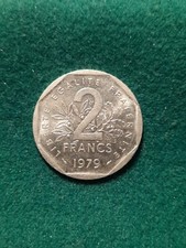 FRANCIA 1979  2 FRANCHI SEMINATRICE SEMEUSE Nichel KM 942.1