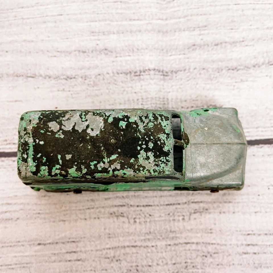 Lote De Colección Juguete Tootsie 5” Cabina Azul 1947 Línea L Camión Volquete y Coche Ambulancia Diecast Foto 3 de 4