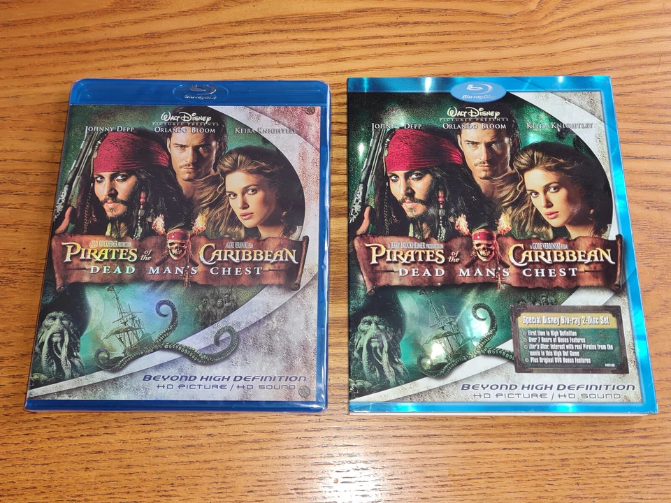 PIRATES OF THE CARIBBEAN 1&2 Blu-ray US region a free abc (rare OOP slipcover) - Image 4 of 4