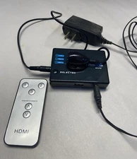 4kx2k hdmi switch splitter with remote