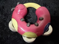 Caterpillar Tambourine Shaker Music B.Battam Parum Pum Purple