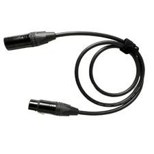 4 FT MOGAMI 2552 MIC CABLE NEUTRIK GOLD XLR CONNECTORS - CUSTOM BUILT