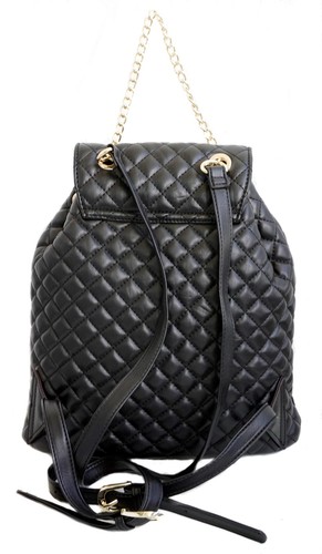 Guess Damen Rucksack Tasche Dada Quilted Backpack Schwarz gesteppt Neu - Bild 7 von 12