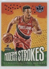 2019-20 Panini Court Kings Modern Strokes Amethyst 88/99 CJ McCollum #12 0t02