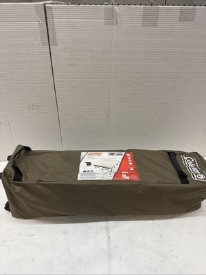 Coleman Queen Airbed Cot Camping Bed w/ Side Tables