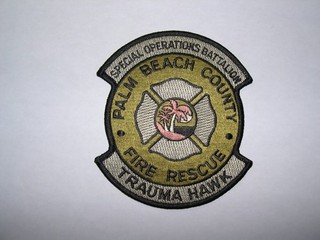 PALM BEACH COUNTY FIRE / RESCUE FLORIDA. (SPECIAL OPER. BATTALION TRAUMA HAWK)