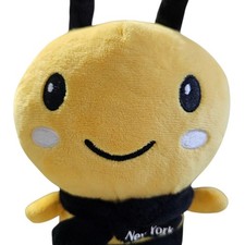 New York Hilton Midtown Bumble Bee Plush Stuffed Toy 10" Stitched Eyes CLEAN