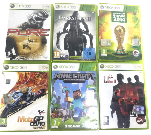 LOT 6 SPIELE XBOX 360 PAL ITA
