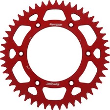 Supersprox Aluminum Rear Sprocket - 48T - RAL-210-48-RED