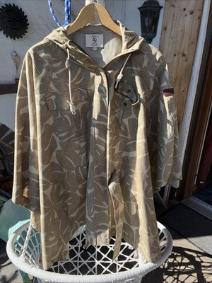 Original Regenponcho von Aigle zum Reiten/Hundespaziergang, ungetragen