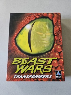 Beast Wars Transformers Big Box PC CD-ROM Spiel / Retro Vintage Hasbro UK PAL