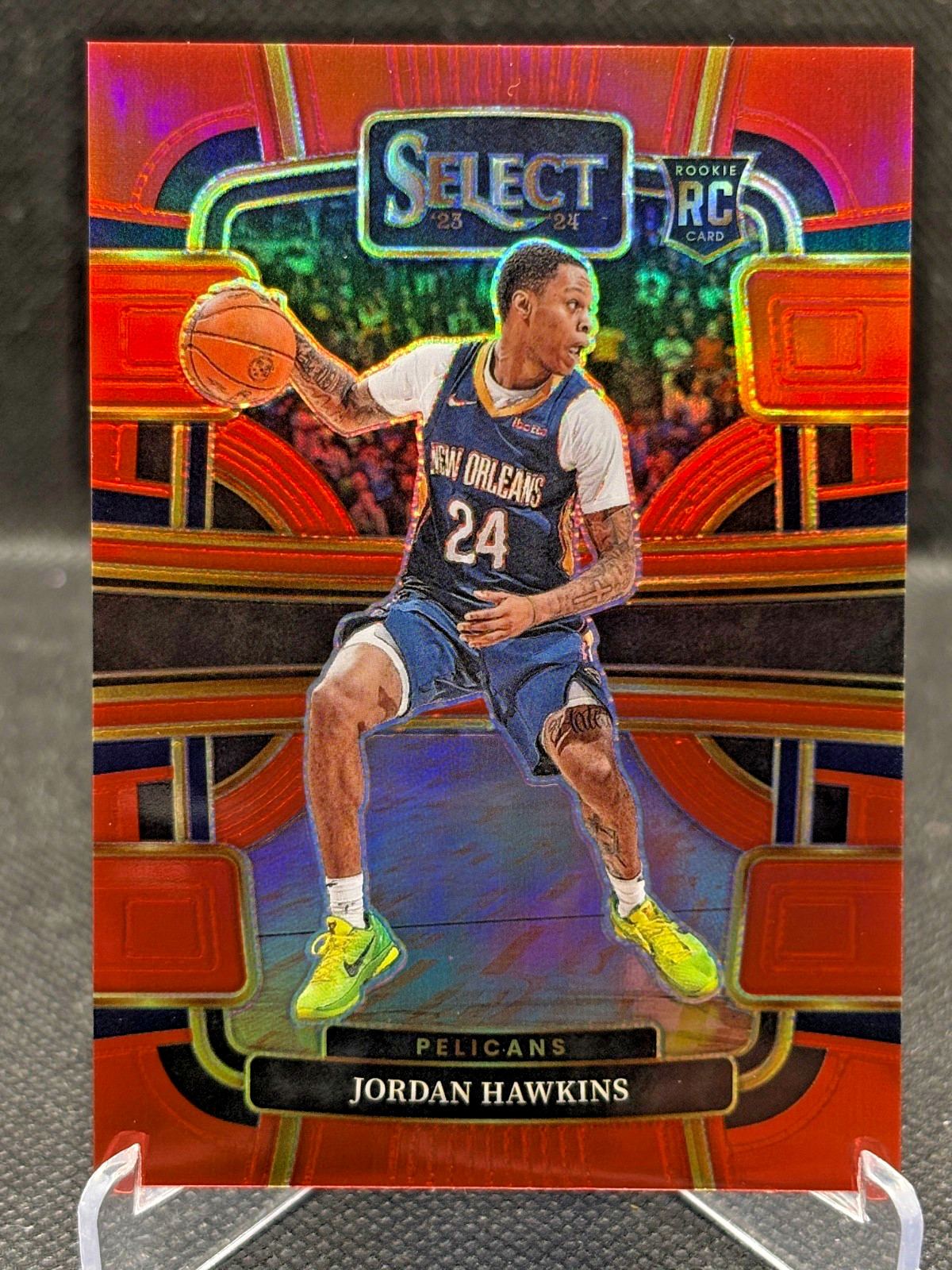 2023-24 Select Prizms Red #72 Jordan Hawkins RC 182/199