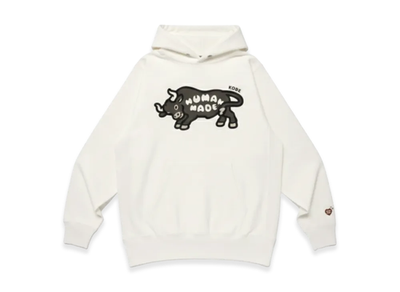 HUMAN MADE KOBE限定ANIMAL HOODIE KOBE HUMAN MADE Animal Hoodie Kobe White | eBay