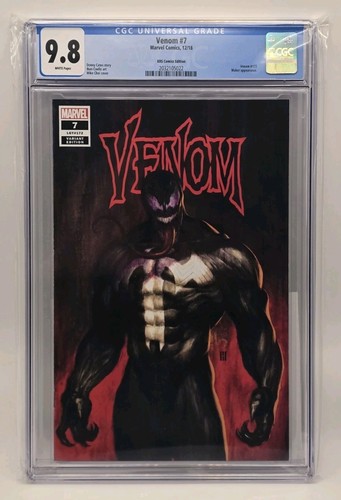 Venom #7 Mike Choi Variant CGC 9.8 w/ (Cert 367 of 1000) - Dylan Brock Cameo