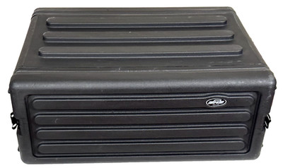 SKB 4U Shallow Roto Rack Case - Durable Polyethylene Gear Protector, Stackable