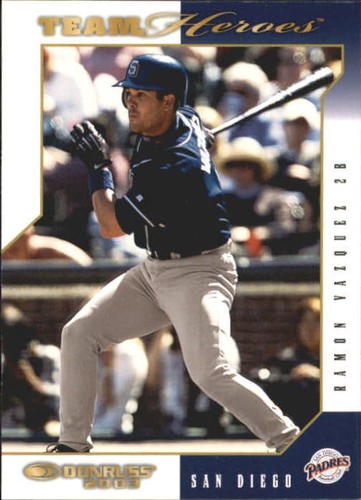 2003 Donruss Team Heroes Ramon Vazquez #418 card
