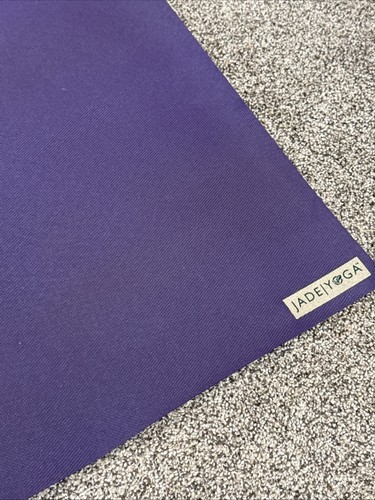 JADE Voyager Purple Yoga Mat 1/16” Thick 24 x 68 Lightweight Travel - Bild 4 von 13