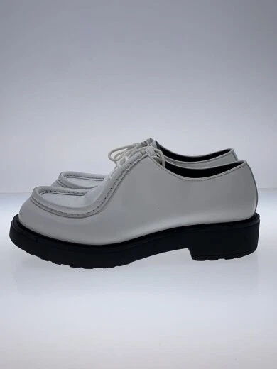 PRADA 23AW Diapason scarpe in pelle spazzolata opaca graffiate scarpe da abito UK10.5 