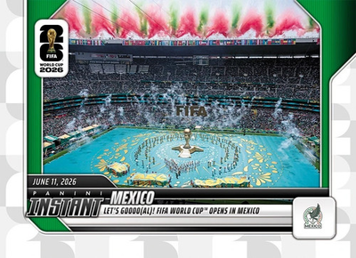 #ad #ad 2026 Panini Instant FIFA World Cup #1 Mexico South Africa Opening Game PRESALE $9.99