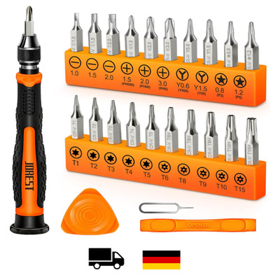 Feinmechaniker Schraubendreher Set 24 Stück CRV Bits Torx Triwing Pental