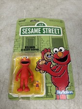Sesame Street Elmo Baby David Super7 Reaction Action Figure