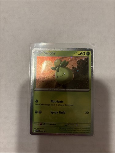 Pokemon Smoliv SVP 023 Scarlet & Violet Black Star Promo NM/M