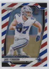 2024 Panini Prizm Red White & Blue Prizm Jake Ferguson #76 14dq