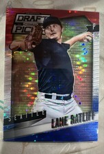 2014 Panini Prizm Draft Picks - Lane Ratliff Red White & Blue Pulsar Prizm 