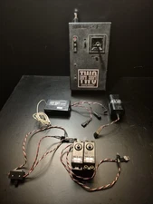 VINTAGE HOBBY SHACK AERO SPORT 2 TX RX SERVOS 72.MHZ 2 CHANNEL RADIO SYSTEM