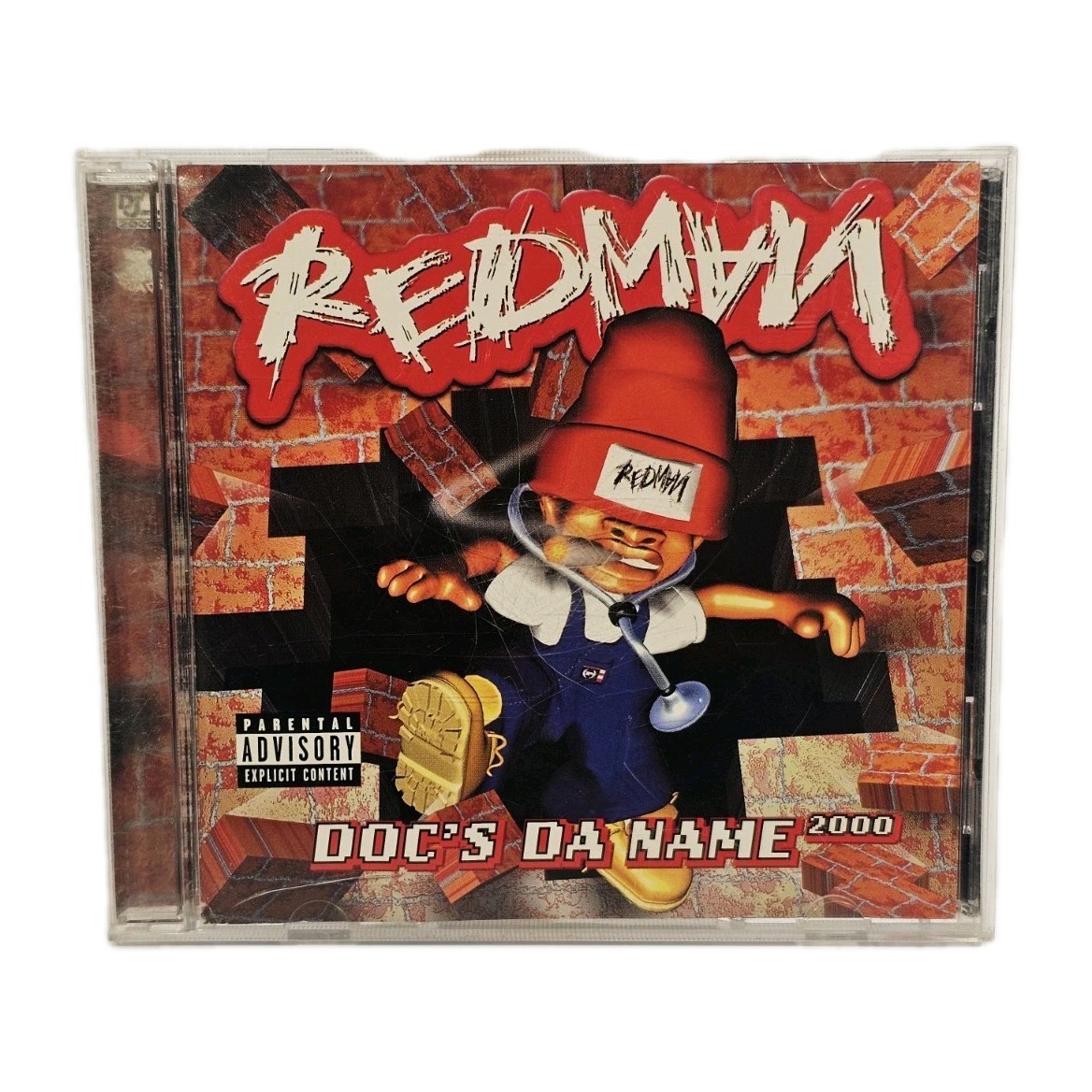 Redman Doc's Da Name 2000 CD 1998 Def Jam Squad Hip Hop Rap Music