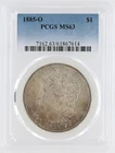 1885-O Morgan Dollar PCGS MS63 New Orleans Minted Silver Dollar No Reserve