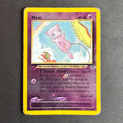 rare mew card worth Top 5 Cards Surging in Value Mew Pokmon Prices Rising Fast Game Of Binders 1995 mew pokemon card value