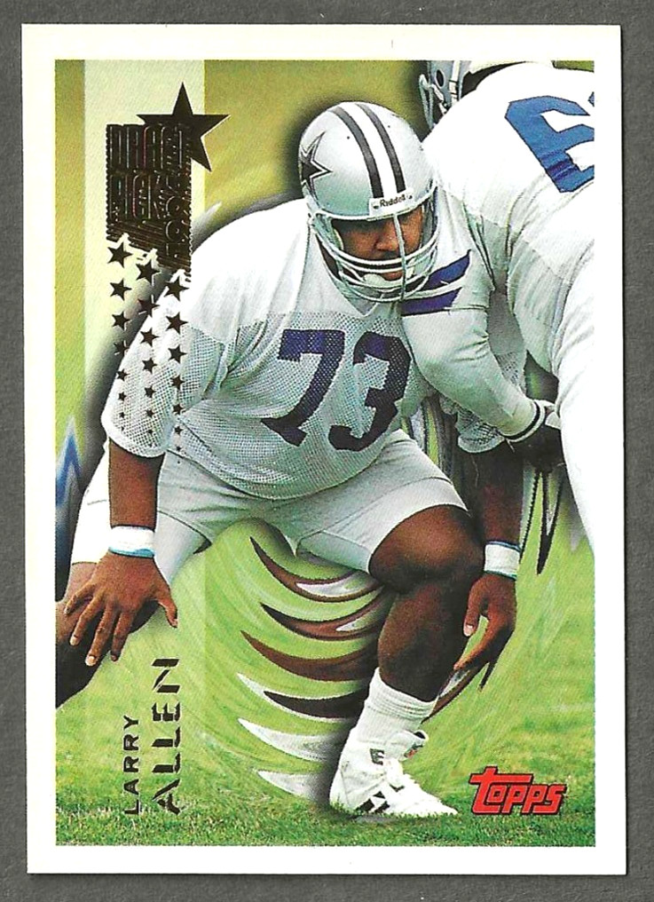 1994 Topps #441 Larry Allen Dallas Cowboys RC
