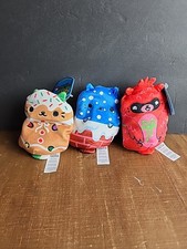 Cats vs Pickles Lot of 3 Soft Bean Bag Toy Plush 4 Inch