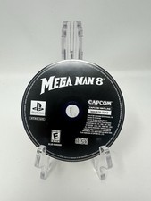 Mega Man 8 Sony PlayStation 1 Game 2002 Disc Only Tested