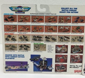 1994 Micro Machines Terror Troops #13 Steel Thunder & #15 Rattler Renegades-NEW