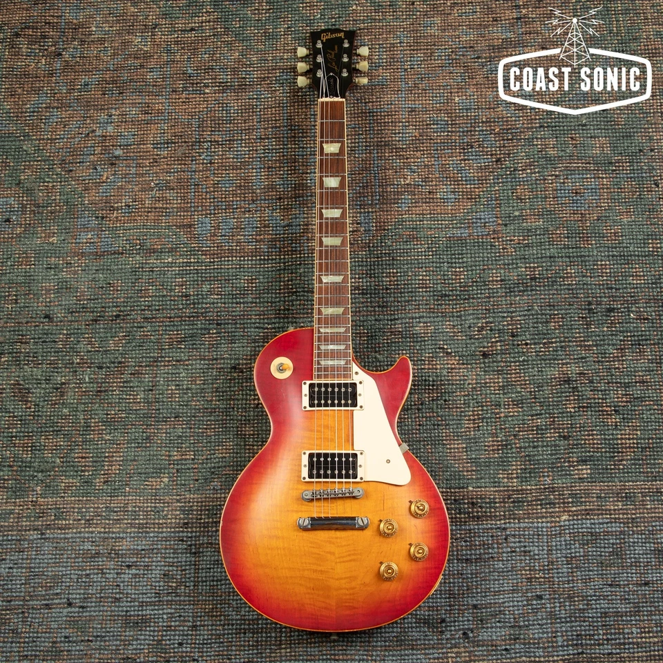 Gibson Les Paul Classic Plus 1994 con estuche rígido original - Heritage Cherry Burst Foto 2 de 4