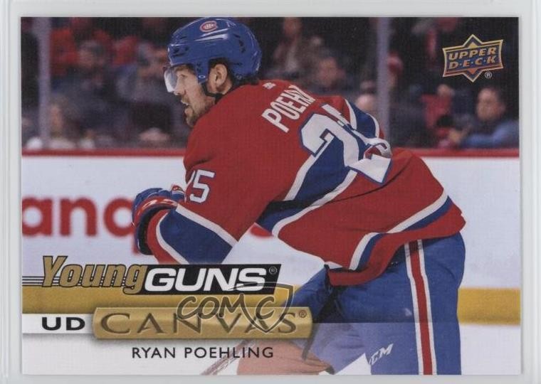 2019-20 Upper Deck UD Canvas Young Guns Ryan Poehling #C226 0dk