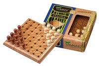 Philos 6492 - Halma, Mini, Reisespiel, Bambus | Deutsch | 6492 | 2011 | Philos
