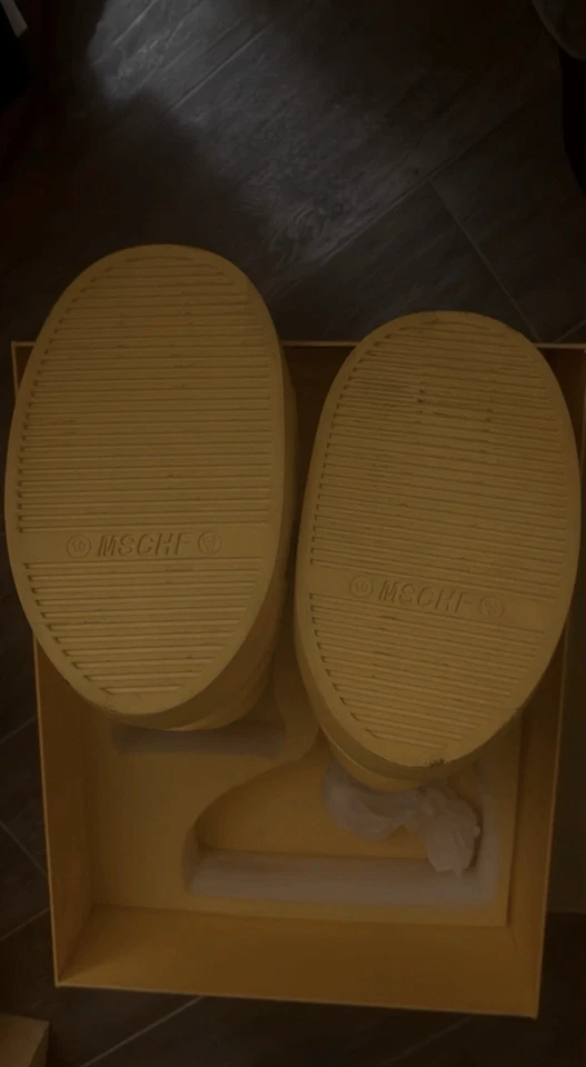 Crocs X MSCHF Big Yellow Boot US 10 - Image 4 of 4