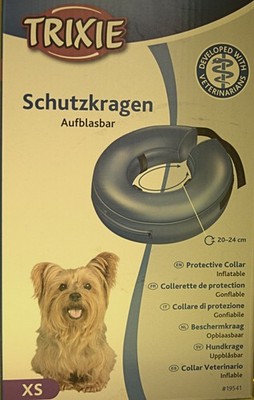 TRIXIE Schutzkragen aufblasbar   Größe XS (20 24 cm)   Wie neu!