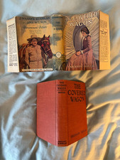 The Covered Wagon by Hough - G&D photoplay edition with DJ VG 1923 Lois Wilson