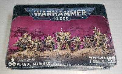 Games Workshop Warhammer 40K Death Guard Plague Marines Damaged Box GAW43-55