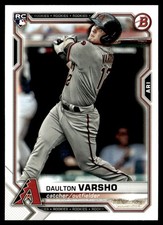 2021 Bowman Daulton Varsho Rookie Arizona Diamondbacks #81