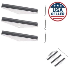 Universal 4" 220 Grit Replacement Stones for Engine Cylinder Hone - 3 Pack