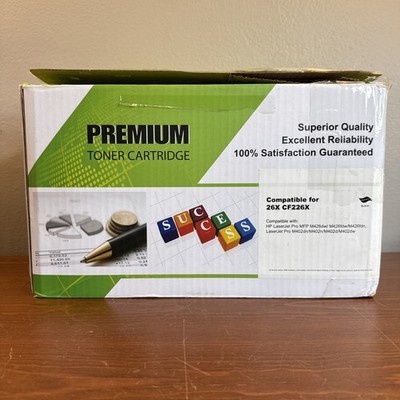 Premium Toner HF226X-2PK Replaces HP 26X CF226X Open Box