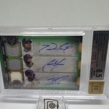 2024 Topps Triple Threads Prince Fielder Christian Yelich Jackson Chourio /18