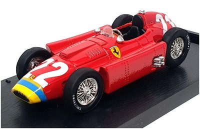 Brumm 1/43 Scale R76 - Lancia Ferrari D50 HP 270 1955 - #22 Red