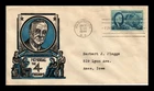 US COVER ROOSEVELT MEMORIAM FOUR FREEDOMS FDC SCOTT 933 STAEHLE CACHET CRAFT