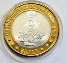 Limited Edition $10 Hilton Las Vegas  .999 Silver Token Starlight Express Rusty